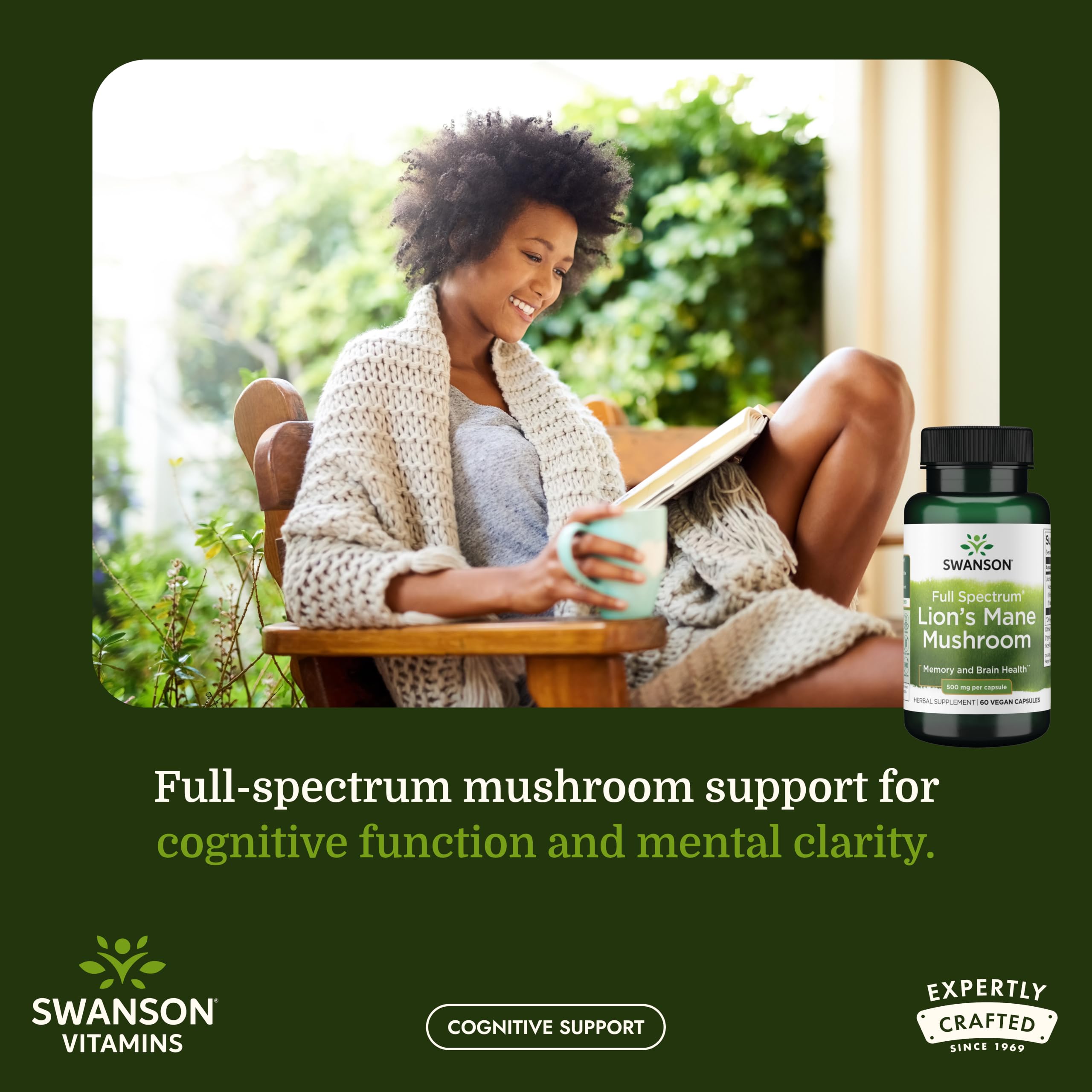 Swanson primer plano de textura de cápsula vegana para confianza en calidad