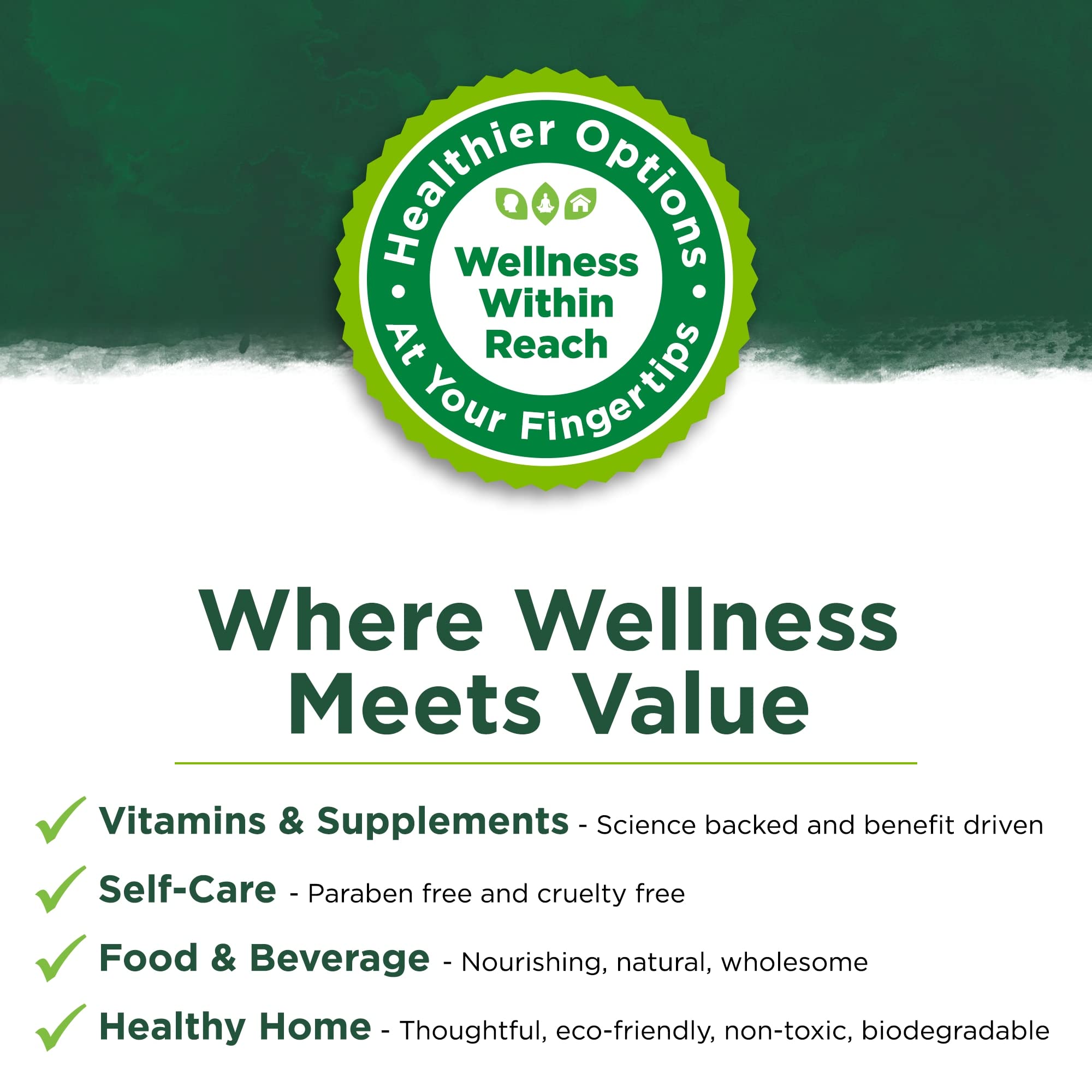 Swanson etiqueta nutricional y lista de ingredientes clara y confiable