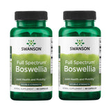 Swanson frasco frontal del suplemento Boswellia para identificación y confianza