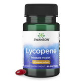 Swanson envase frontal Lycopene mostrando botella y beneficio práctico