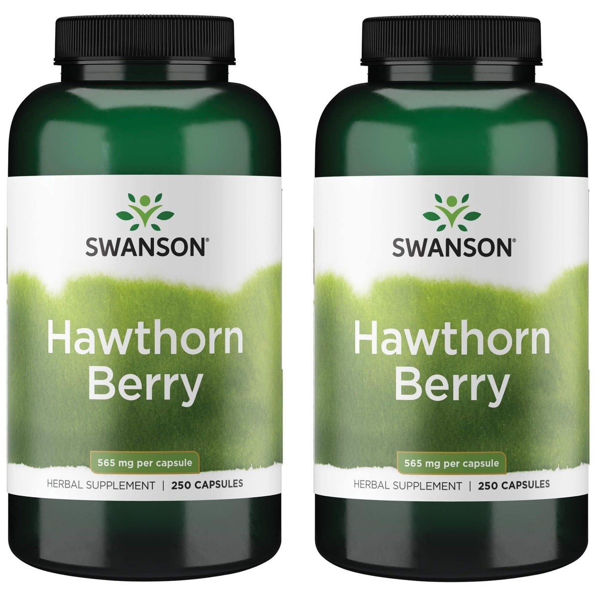 Swanson frasco frontal mostrando dos frascos y beneficio de antioxidantes