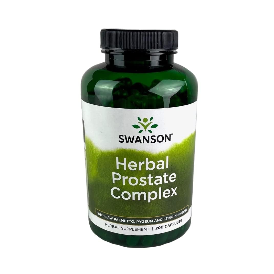 Swanson envase frontal mostrando fórmula prostática para confianza diaria