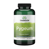 Swanson frasco frontal mostrando Pygeum 400 mg, confianza de marca y presentación clara