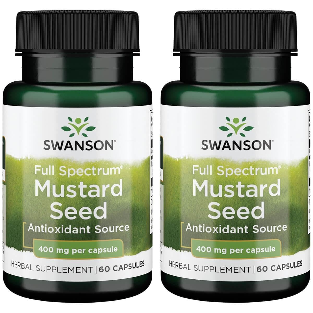 Swanson frasco frontal del producto mostrando etiqueta y ventaja de calidad