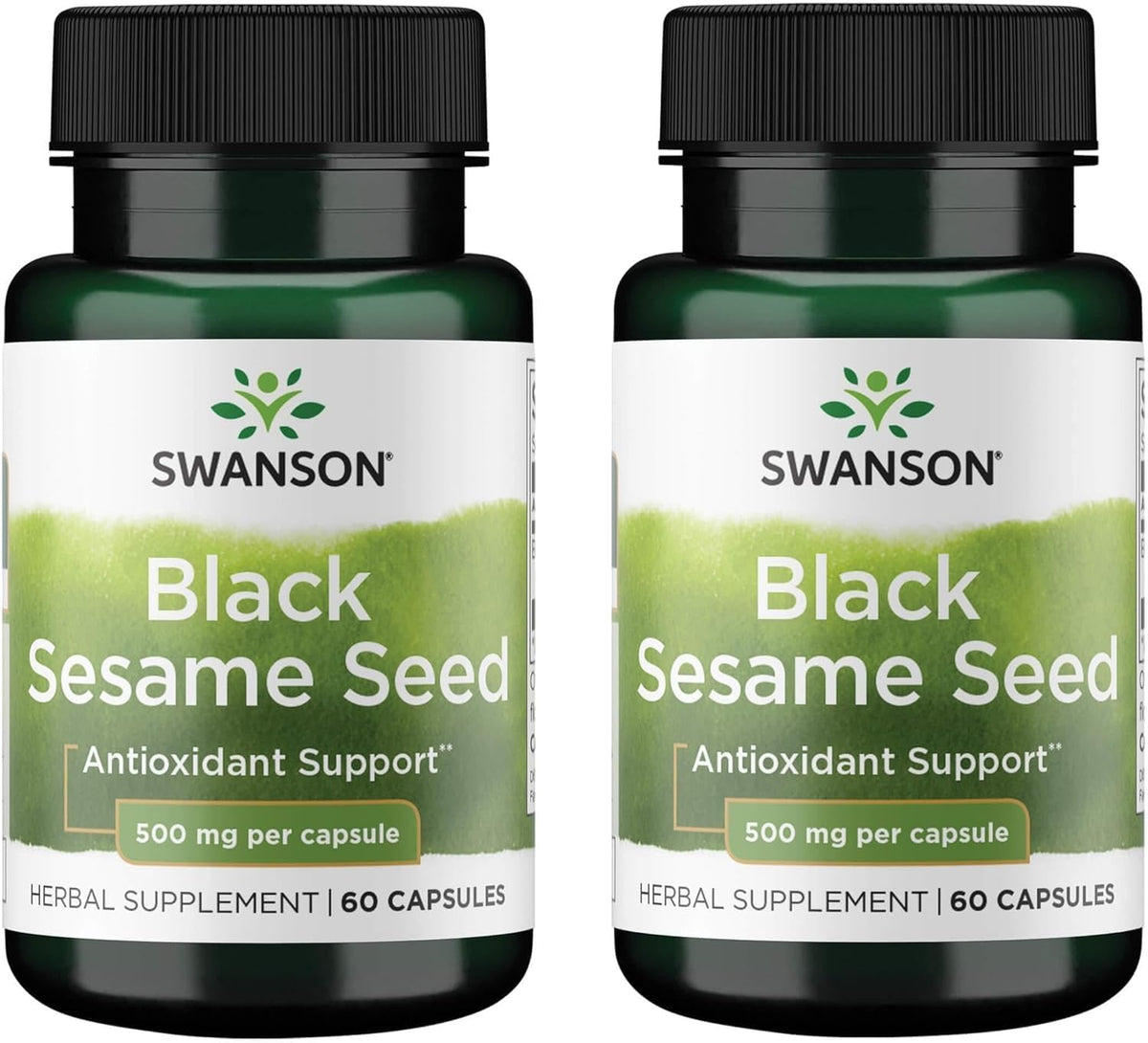 Swanson frasco frontal mostrando cápsulas y marca útil para identificar producto