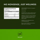 Swanson textura de ingredientes en polvo con psyllium y avena, beneficio ingredientes naturales