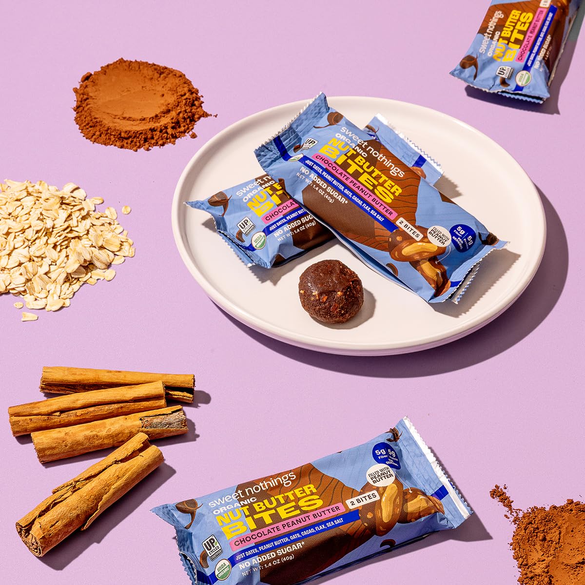 Sweet Nothings estilo picnic mostrando snack listo para llevar y compartir
