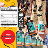 Sweet Sunnah envase ámbar con cierre hermético preservando antioxidantes