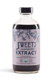 Sweet's Elderberry vista frontal de la botella, presentación clara y práctica