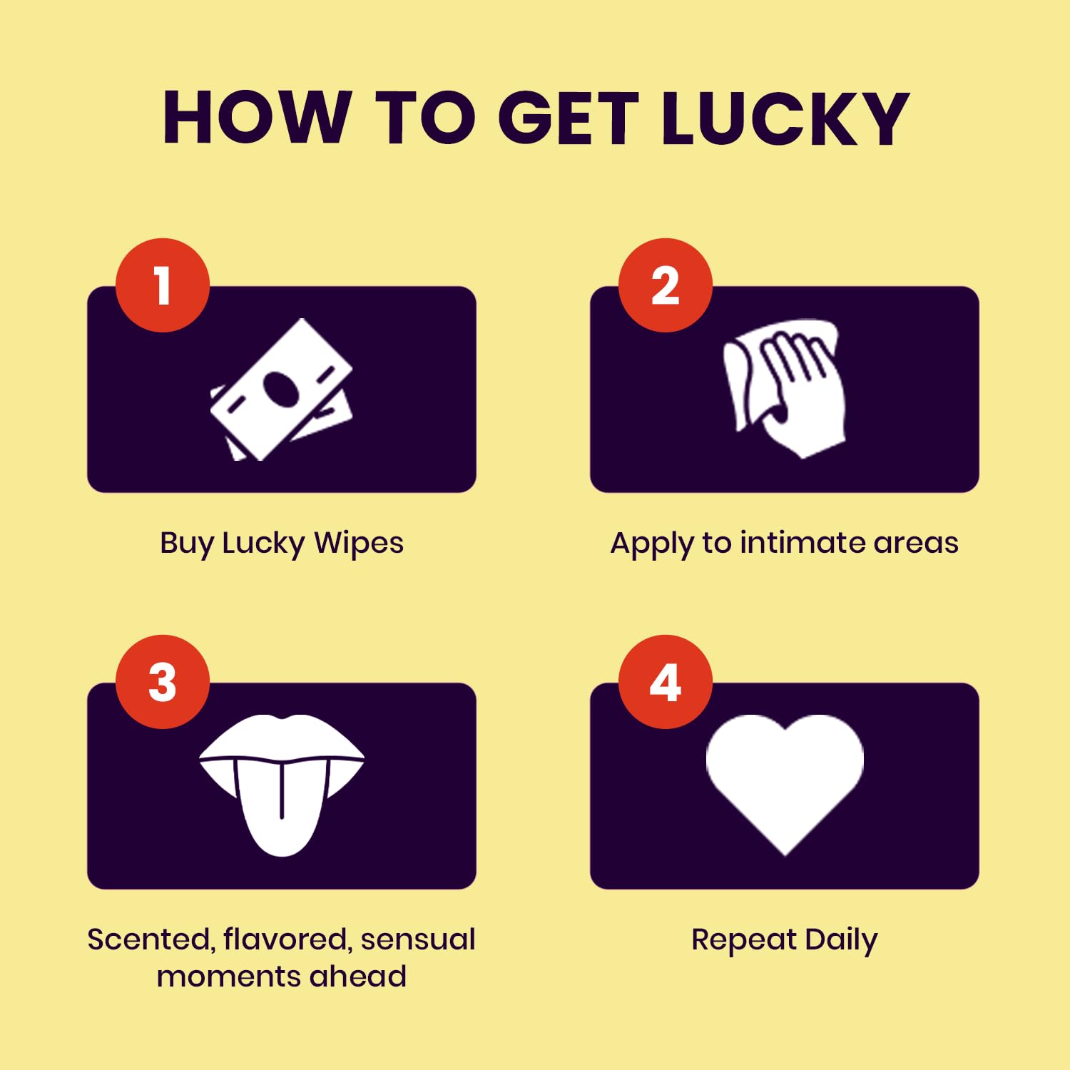 Sweetums Lucky Wipes escena lifestyle en bolso de viaje, comodidad para el día a día