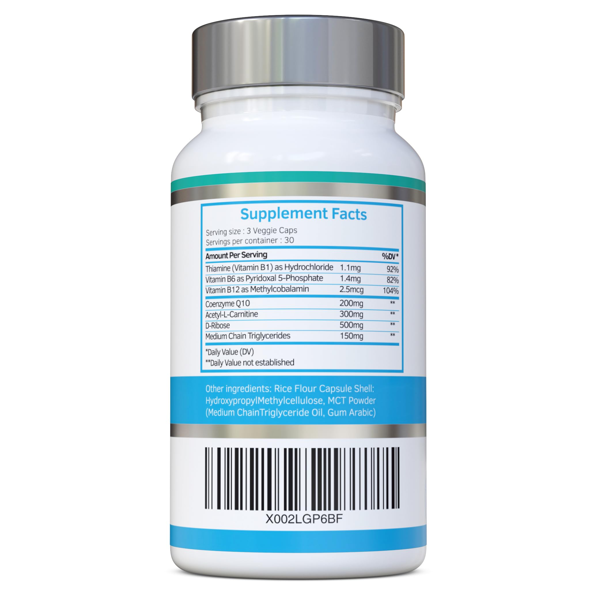 Swiss Bioenergetics CardioDefence cápsulas vegetales mostrando pureza y practicidad