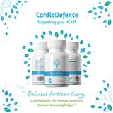 Swiss Bioenergetics CardioDefence envase abierto con cápsulas listas para usar