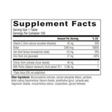 Swisse etiqueta nutricional detallada mostrando información clave