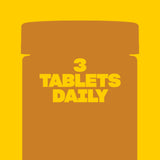 Swisse tabletas junto a desayuno para ilustrar toma diaria con comida