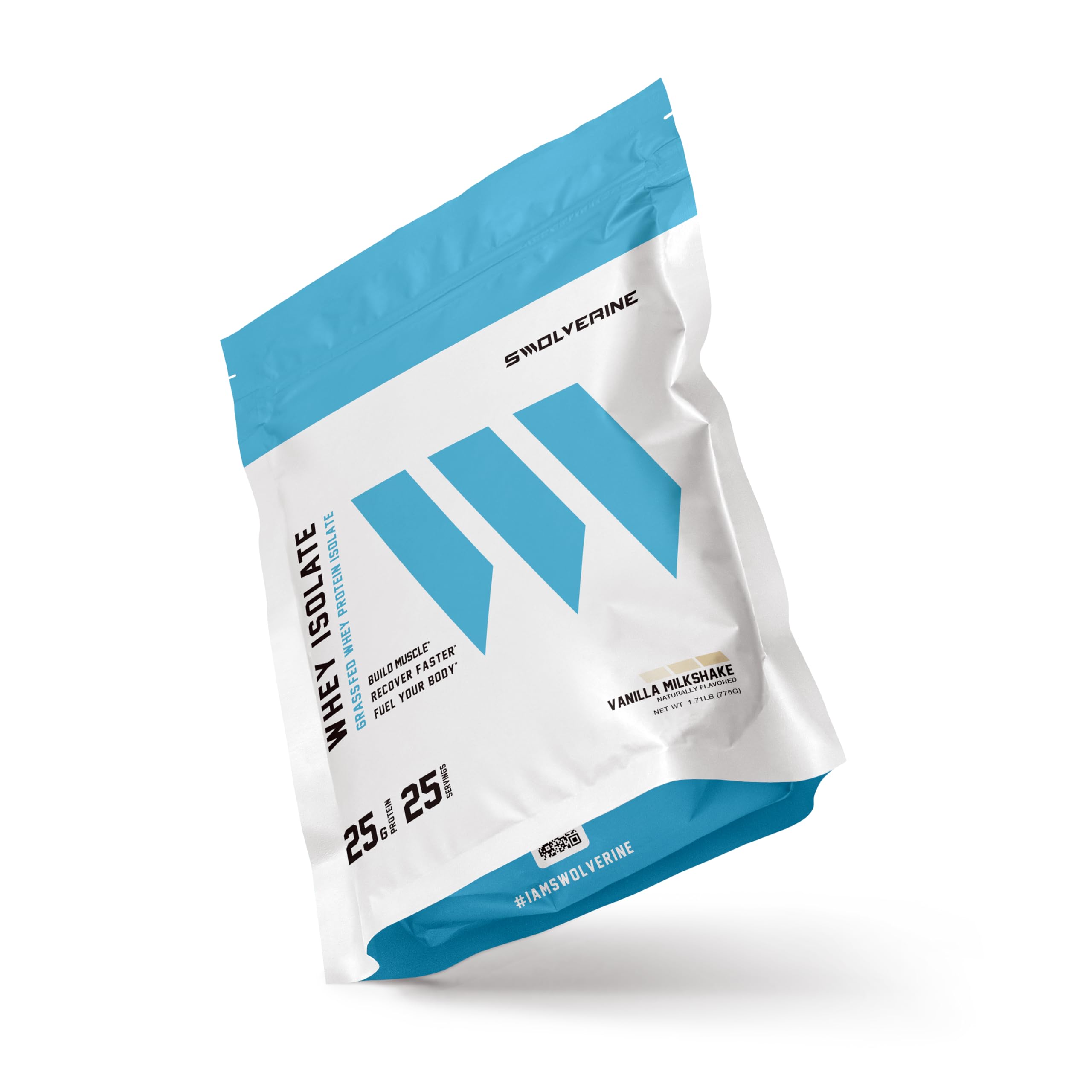 Swolverine etiqueta de ingredientes transparente mostrando ProHydrolase sin rellenos
