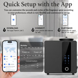 swuvuxo difusor en entorno de oficina creando ambiente profesional silencioso