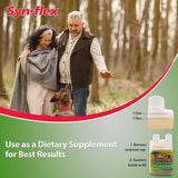 Synflex etiqueta nutricional enfocada que resalta ingredientes clave y transparencia