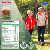 Textura del líquido Synflex en primer plano que sugiere absorción rápida