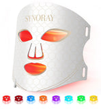 Synoray máscara frontal mostrando diseño ergonómico y ajuste cómodo