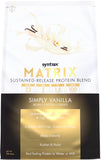 Syntrax Matrix envase frontal mostrando 2 lb y beneficio de liberación prolongada