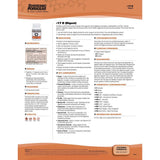 Systemic Formulas D Digest comparativa de tamaño de la cápsula para referencia visual de dosis