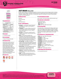 Systemic Formulas DReM primer plano de textura de cápsulas y composición visible