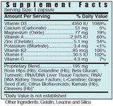 Systemic Formulas DV3 primer plano de textura de la cápsula y absorción