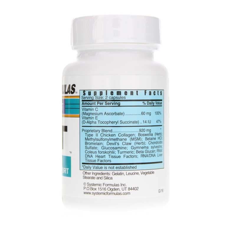 Systemic Formulas JOT frasco en mano para comparar tamaño y control de dosis