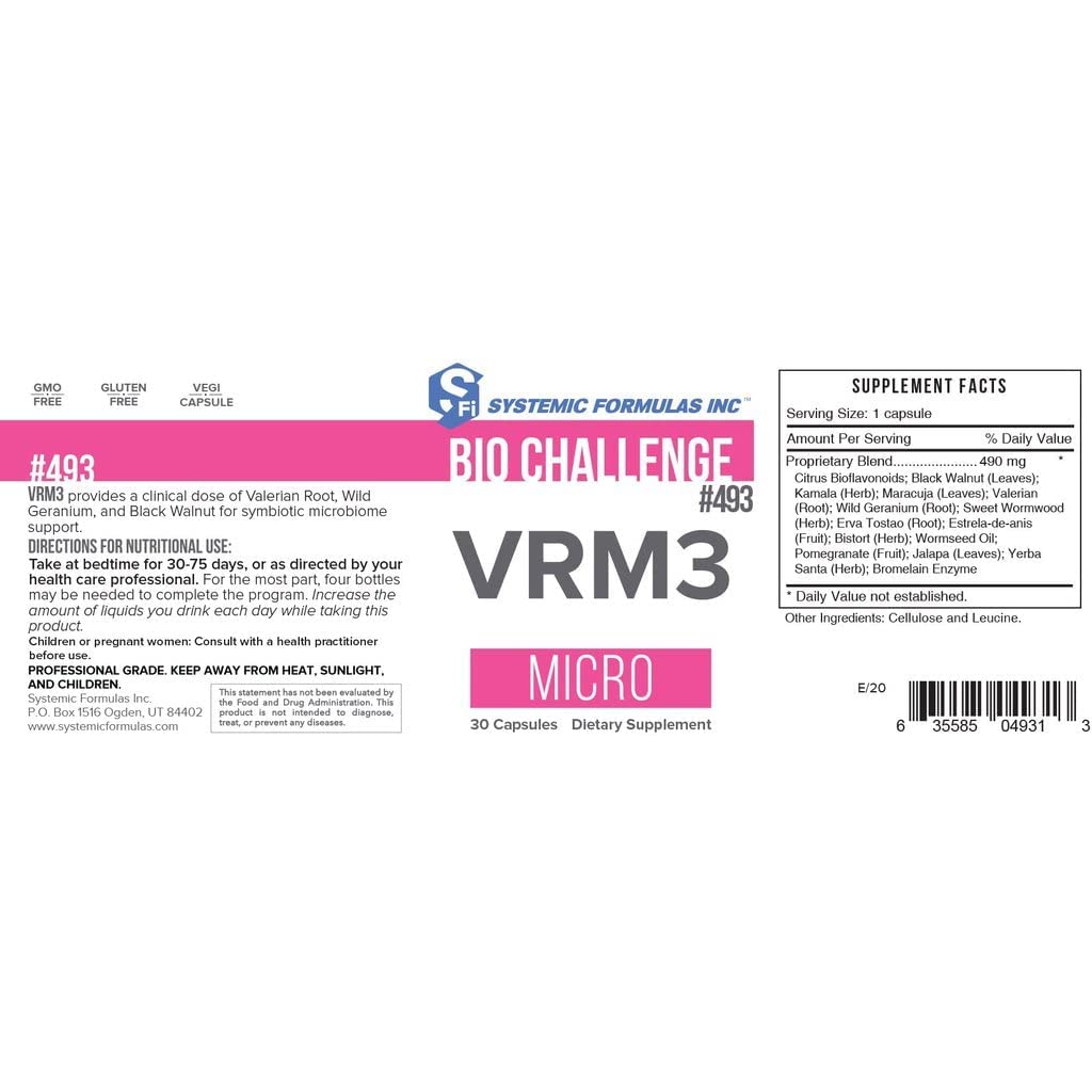 Systemic Formulas VRM3 en cocina lifestyle sugiere integración diaria segura