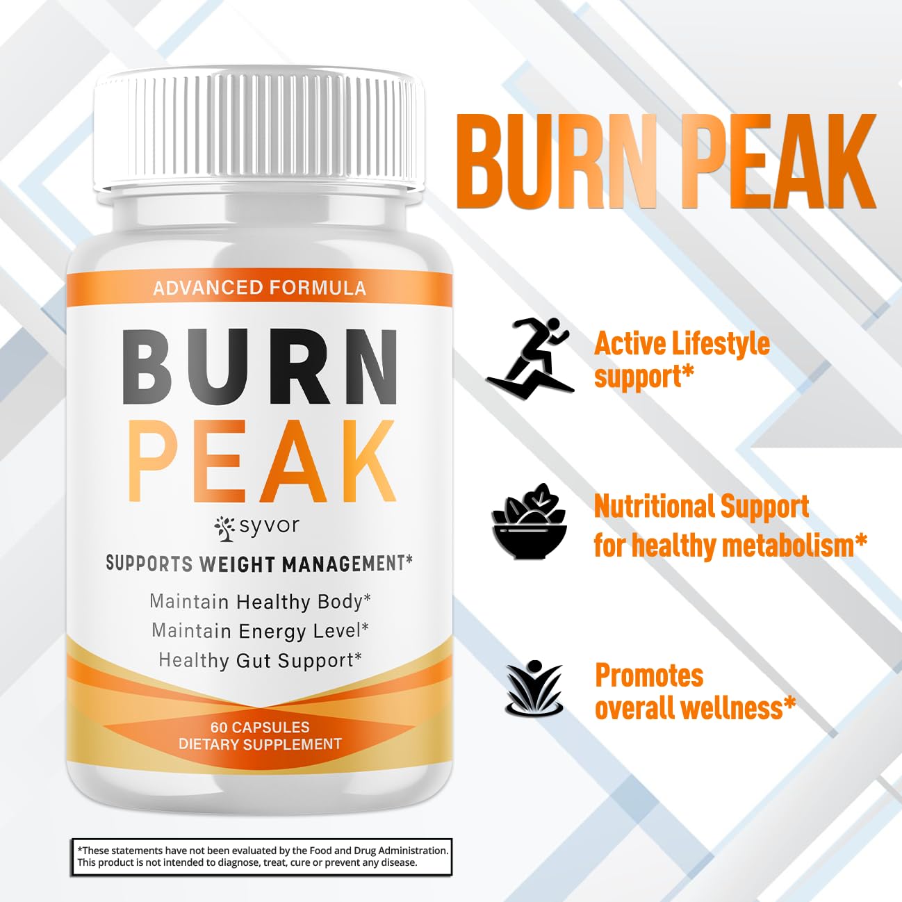 Persona tomando Syvor Burn Peak en la mañana para apoyar rutina activa