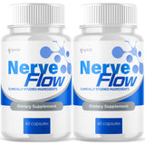 Syvor Nerve Flow frasco frontal mostrando etiqueta clara y confianza