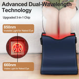 SZDGGZ detalle de los LEDs 3 en 1 660nm/850nm para mayor penetración