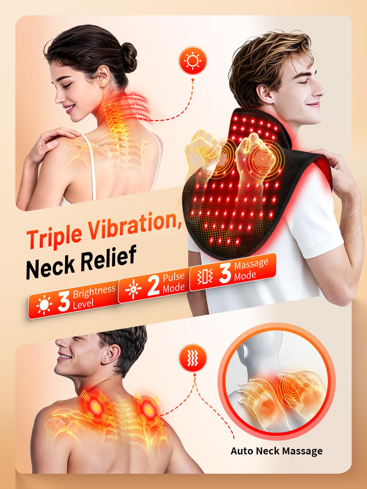 TABREAK tejido flexible y suave de la envoltura, ajuste ergonómico y confort