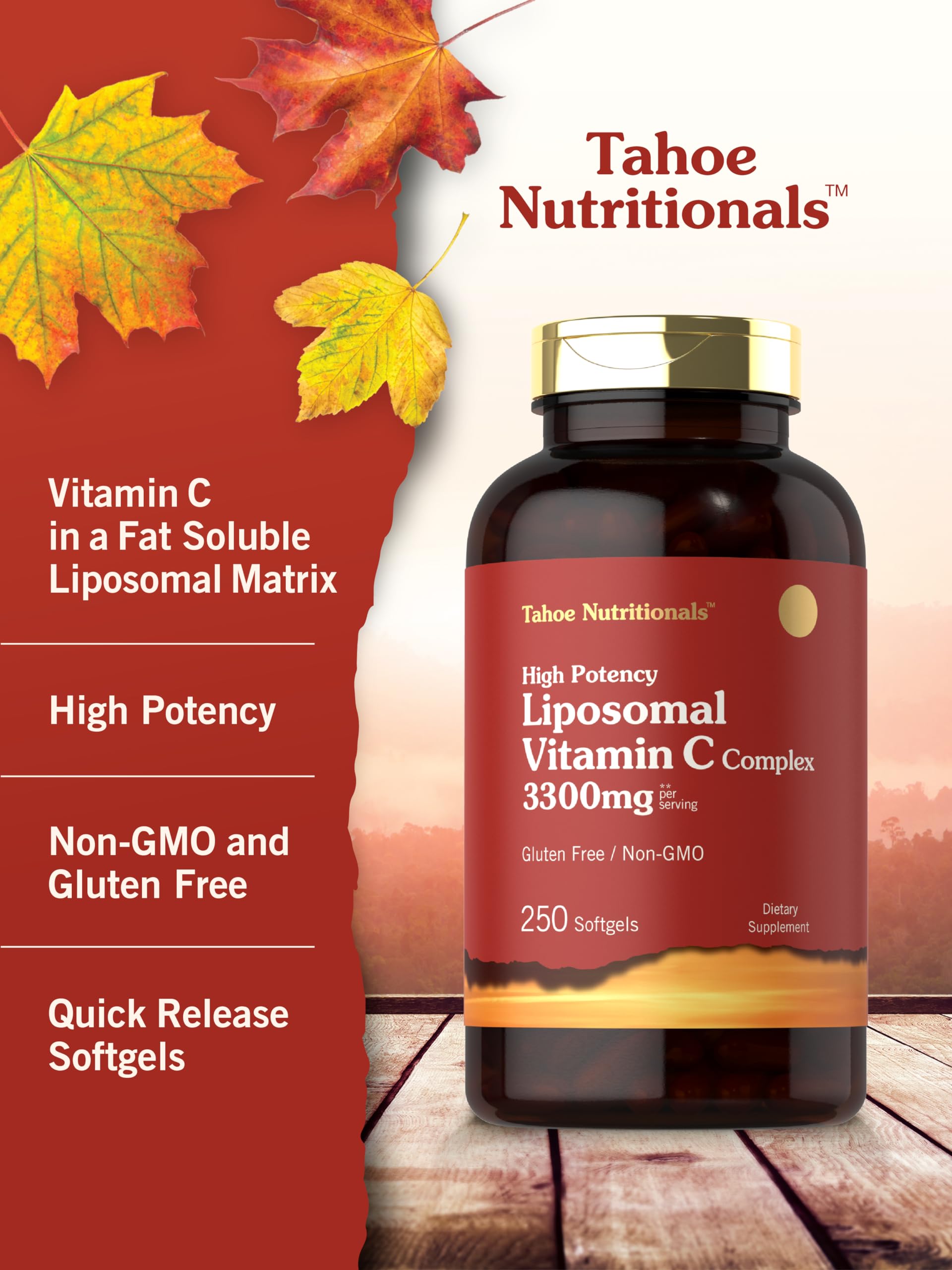 Tahoe Nutritionals ilustración interna liposomal mostrando protección y entrega