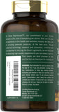 Tahoe Nutritionals polvo de cúrcuma y cápsula abierta mostrando textura