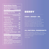 Tailwind Nutrition etiqueta con información nutricional clara y transparente