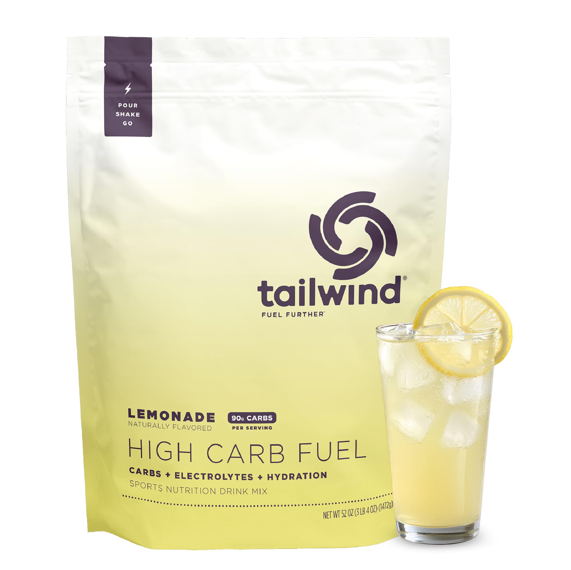 Tailwind Nutrition envase Lemonade visible y práctico para recarga rápida