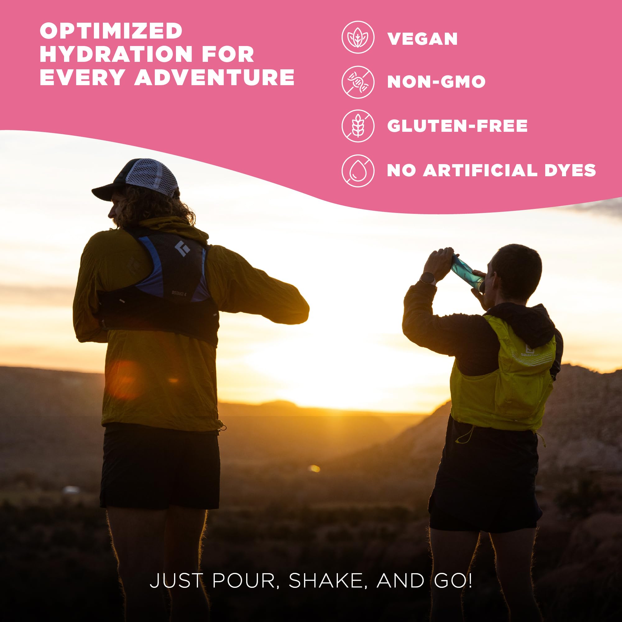 Tailwind Nutrition etiqueta nutricional enfocada que muestra electrolitos y vitamina C