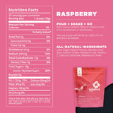 Tailwind Nutrition porción en mano para comparar tamaño y conveniencia portable