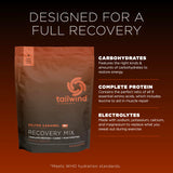 Vaso con bebida Tailwind Recovery preparada listo para reponer energía tras ejercicio