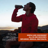 Etiqueta nutricional de Tailwind Recovery con datos claros de macronutrientes