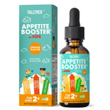 TallTrek frente del envase mostrando 60 ml y sabor naranja, fácil administración