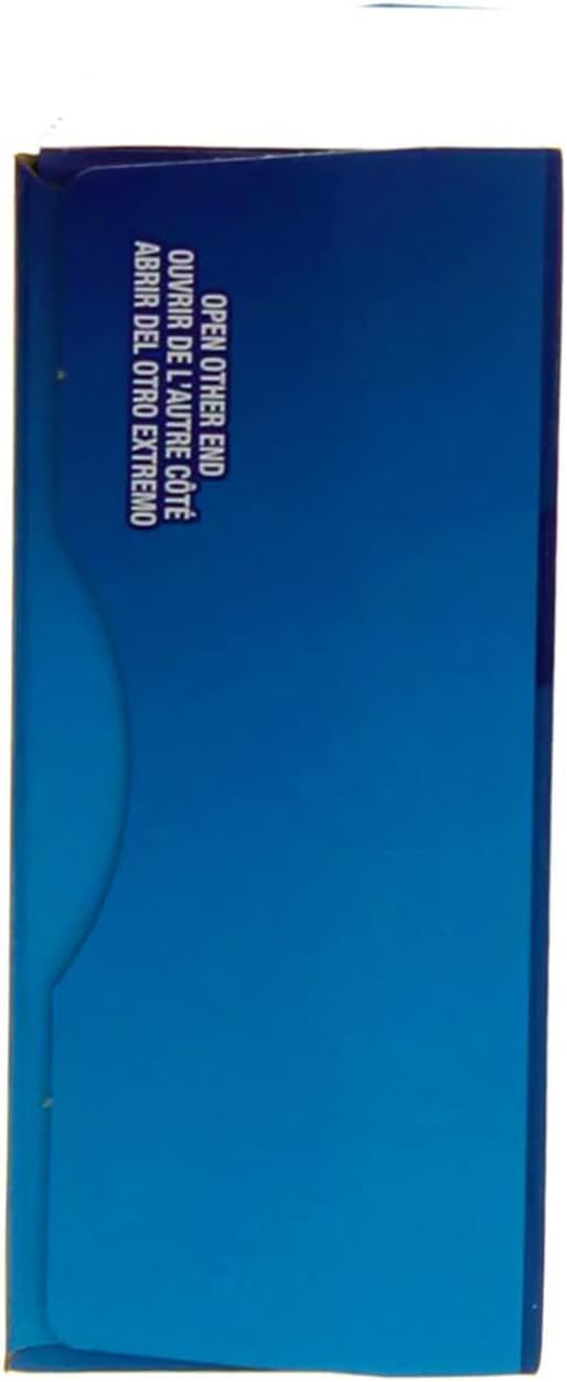 Tampax comparación de tamaño con moneda para referencia de escala