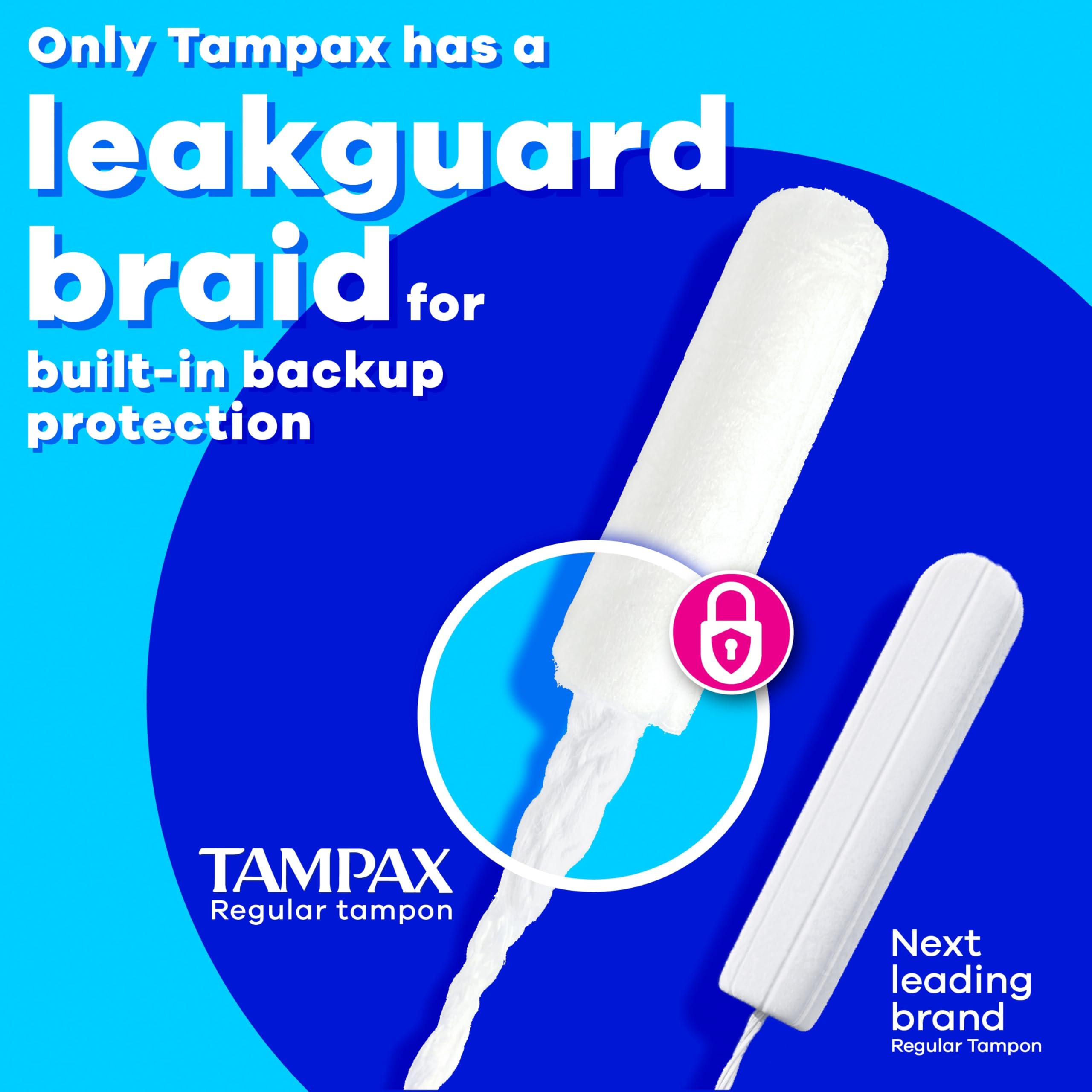 Tampax capa exterior lisa que facilita extracción cómoda