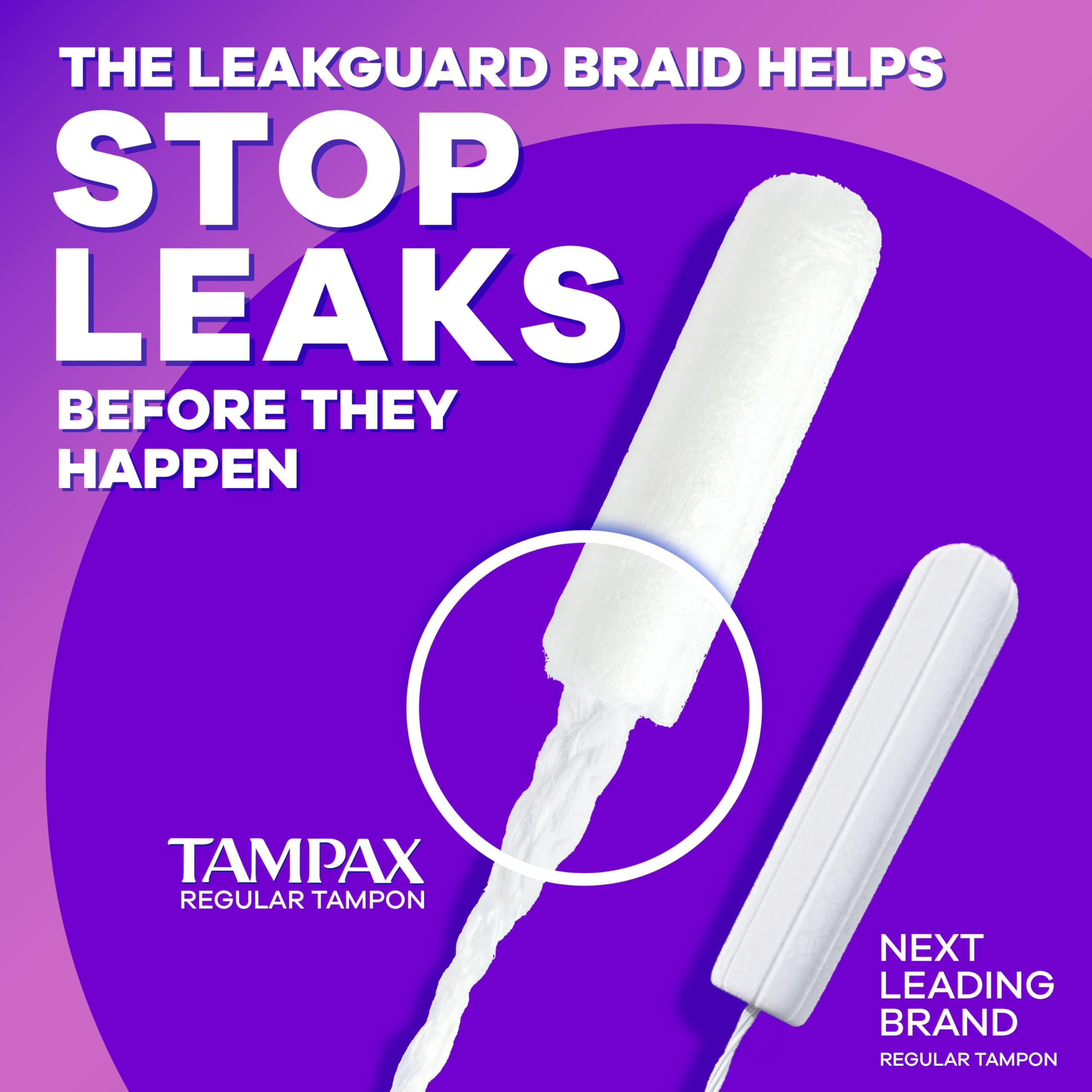 Tampax Radiant CleanSeal envoltorio para eliminación discreta