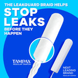 Tampax tampón con cordel visible para extracción segura