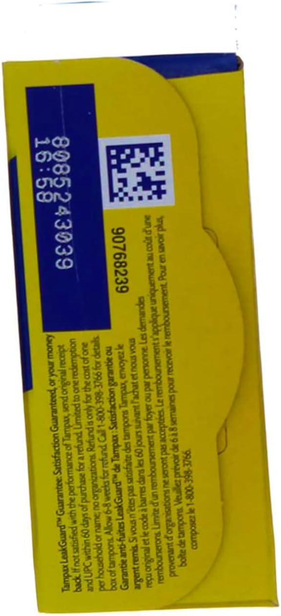 Tampax tampón en mano listo para uso con discreción y control