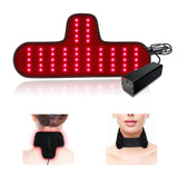 Tamthna vista frontal del cinturón para cuello mostrando forma ergonómica y comodidad