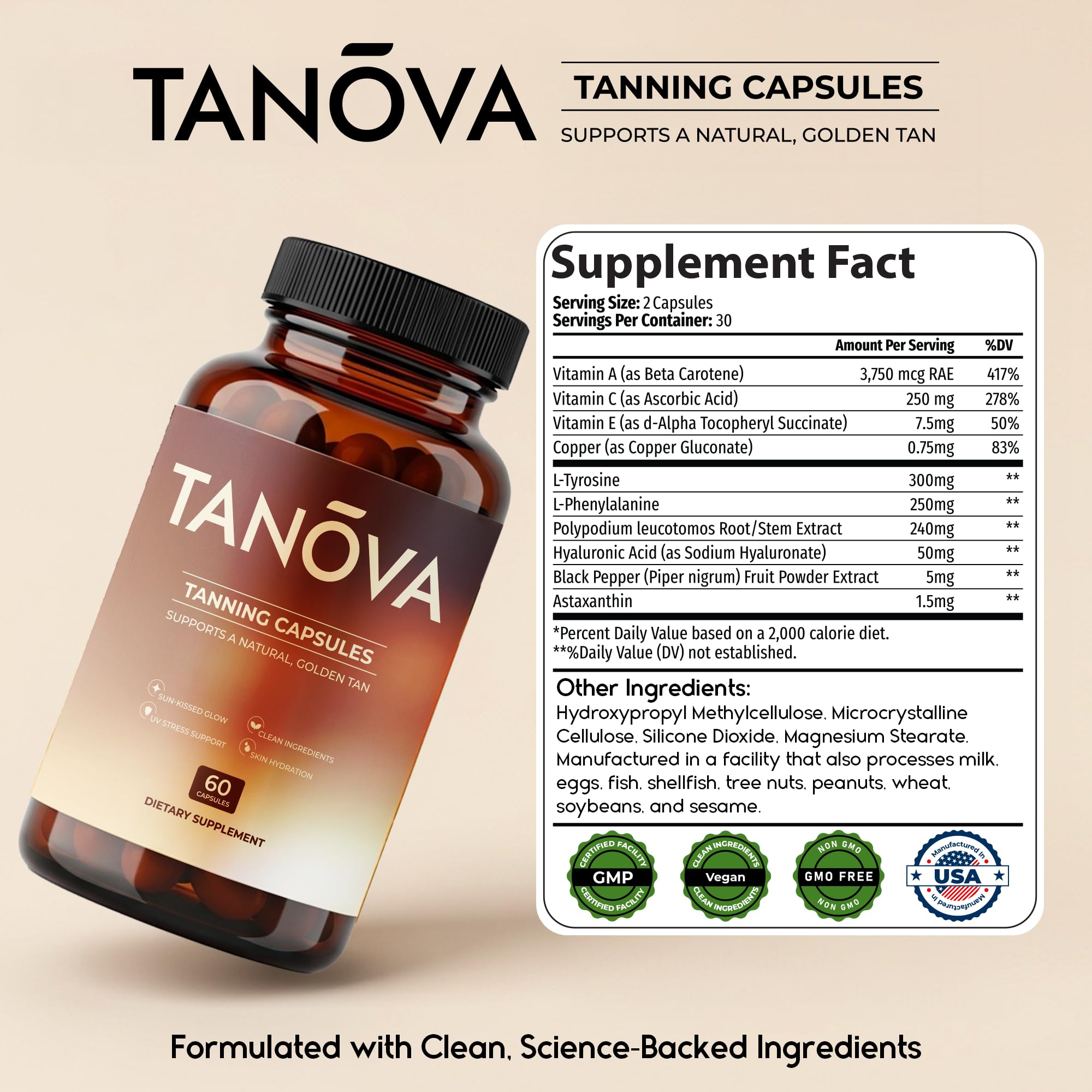 Tanova cápsula en mano para comparar tamaño y dosificación práctica