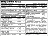 Targeted Science botella abierta con cápsulas promoviendo conveniencia diaria